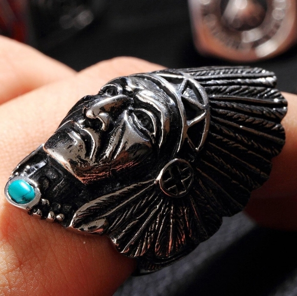 Native American ring.  Ask for your size AND style before purchasing please - Picture 2 of 6